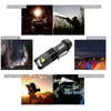 7W 300LM SK-68 3Modes Mini Q5 LED Flashlight Torch Tactical Lamp Adjustable Focus Zoomable Light 5 Colors