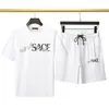 Mens Beach Designers Tracksuits T Shirt Tracksuits Men's T-shirt Shorts Set Summer Breatble Casual Running Set Fashion Printed Mane Brand Sport Sport Suit TSSS