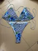 Summer Beach Sunshine Women's Swimewear Swimsuit Designer High-End Luxury Bikini Letter Diamond Stitching Sexig enstycke Baddräkt Tvådelar Bikini #798