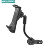 2022 Verstelbare Auto Mount Houder Dual Usb-poort Autolader Houder Sigarettenaansteker Voor Iphone Samsung Xiaomi Mobiele Telefoon