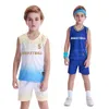 Ensembles de vêtements personnalisés enfants basket-ball uniforme ensemble respirant enfants basket-ball chemises basket-ball maillot haut pour garçons 230620