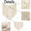 Décoration de fête Boho macramé tenture murale tissé tapisserie mariage chambre salon fond panneaux moderne Chic coton bohème draperie