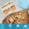 Bento Boxes Portable Lunch Box Microwave Lunchbox Sealed Salad Outdoor Camping Table Seopy Picnic Food Storage Container för Kid 230621