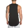 Men's Tank Tops Mens Gym Clothing Workout Muscle Top Casual Sleeveless Sporting Shirt Running Training Singlets Cotton Fitness Vest