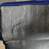 ディナーウェアセット1ピースベント断熱バッグ折りたたみピクニック濃厚アルミニウムフィルムブルーホワイト
