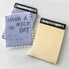 Feuilles Creative Tearable Memo Pad Points clés pratiques Marqueur Meaasge Paper Office To Do List Note