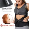 Taille Ventre Shaper Femmes Taille Formateur Corset Shapewear Taille Cincher Gilet avec Crochet Fermeture Éclair Sangle Réglable Corps Shaper Néoprène Sauna Tondeuse 230621