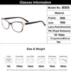Montatura per occhiali Gmei Ottica Elegante Ultraleggera TR90 Ovale Donna Occhiali da vista Montatura per miopia Occhiali da vista Donna Occhiali M1814 230621