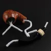 smoking shop Glass Pipes White Cotton Cleaner Cigarette Tobacco Pipe Cleaners 15cm Brush Bong 50pcs Per Pack Smoke Accessory