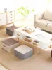 Kudde tatami futon stol golv bukt fönster avtagbar fyrkantig nordisk mattstolmeditation