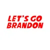 1Pc Let's Go Brandon Sticker Car Bumper Sticker Decal Waterproof Car Sticker Daily Innovative Decals For Party Decoration 20x7cm
