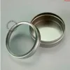 50 teile/los 40g Aluminium Creme Jar Leere 40ml Display Topf 1 UNZE Flasche Probe Fläschchen Kosmetische Behälter Kleine nachfüllbare Verpackunghohe quantl Tjed