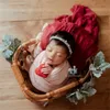 Keepsakes Born Pography Props Boy Girl Fotografie Accessories Baby Furniture Woven Basket Studio Baby Po Shoot Bed Backdrop Chair 230620