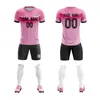 Altri articoli sportivi Design personalizzato Set di maglie da calcio Stampa Nome della squadra Numero Maglia da calcio Crea la tua tuta da allenamento per uomini / giovani 230620