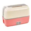 Dinnerware Sets Electric Heating Lunch Box For Adults Portable Warmer Container Heater Office/Home/School/2-Layer