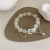 Braccialetti di collegamento ROPUHOV 2023 Super Fata Opale Luna Braccialetto Con Frange di Perline Femminile Corea Retrò Personalità Gioelleria Raffinata E Alla Moda