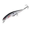 Appâts Leurres 1PCS Minnow Leurre De Pêche 95mm 8g Flottant Dur Appât Wobbler Jig Crankbait Carpe Bar Rayé Pesca S'attaquer SwimBait 230620