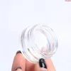 Clear Eye Cream Jar 3g 5g Empty Glass Lip Balm Container Wide Mouth Cosmetic Sample with Thick Bottom LX9167high qualtity Rlxhr