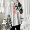 Men's T Shirts Fashion Anime The Case Study Of Vanitas Long Sleeve T-Shirt Funny Cartoon Kawaii Noe Summer Sunscreen Striped TShirts