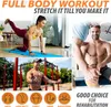 Widerstandsbänder 360lbs Fitnessübungen Widerstandsbänder Set elastische Schläuche Zugseil Yogaband Trainings-Workout-Ausrüstung für Heim-Fitnessstudio-Gewicht 230620