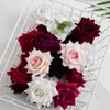 Gedroogde Bloemen 100 Stuks Flanel Roze Rozen Hoofd Bruidscorsage Accessoires Opruiming Diy Bruiloft Thuis Decortion Kunstmatige