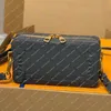 Unisex mode casual designe lyx mjuk bagageutrymme bärbar plånbok crossbody axelväska messenger väska totes handväska topp spegel kvalitet m82035 påse handväska