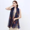 Scarves Silk Scarf Foulard Female Headbanda Luxury Hijab Women Soft Warm Pashmina Head Echarpe Shawl Large Wrap Bandana