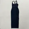 Bodycon Women Lady Maxi Long Black Sexy Dress Tank One Piece Daily Offits Office Lady Вечерние вечеринки платья для вечеринок