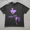 Мужская футболка лягушка Дрифт модная уличная одежда Лучшее качество печатная одежда 100cotton Свободная футболка из негабаритной черной майки для мужчин T230621