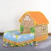 Tende giocattolo Tenda da gioco Giocattoli Piscina di palline per bambini Bambini Ocean Balls Pool Garden House Pieghevole Tende giocattolo per bambini Box Tunnel Play House 230620