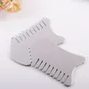 Hair Brushes 304 Stainless Steel Comb Multi Function Head Massager Beauty Health Product Scraper Neck Skin Massage Gua Sha Face Care Tool 230620