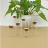 50pcs / lot Bouteille En Verre 22 * 120mm 35ml Tube À Essai Bouchon En Liège Mini Bouteilles À Épices Conteneur Petit DIY Bocaux Flacons Minuscule verrehaute qualité Xwekb