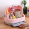 Bottle Warmers Sterilizers Portable Baby Storage containers Drying Rack Plastic Tableware Dry Case Kid Travel Feeding MultiFunctional Box 230620