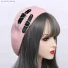 Girl Punk Beret Hat Goth Preppy Style Women Hair Accessories Fashion Beanie JK Hat Summer Breathable Gothic Lolita Hats Cap L230523