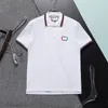 Mens Designer Polo T-Shirt Summer Fashion Treasable Short Sleeve Lapel Top M-3XL