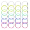 Party Favor 24 Pack 24mL Glow In The Dark LED Bracelets Favors Flashing Light Up Moving Materials Pour Grandes Lampes