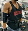 Débardeurs pour hommes Gym Débardeur Muscle Man Bodybuilding Coton Lâche Maillots D'été Sport Mâle Sans Manches Gilet Chemises Fitness Hommes Vêtements 230621