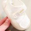 First Walkers Summer Baby Sandals for Girls Boys Breathable Solid Color Soft Soled Anti-Slip Children Shoes Fashion Toddler Kids Sneakers 230620