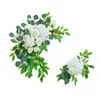 Fiori decorativi 2 mazzi Delicato falso fiore di benvenuto Venature chiare Finto Non sbiadisce mai Decorazione Sfondo Arco