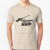 Herr t-skjortor kommer aldrig att ge dig awp hylsa kort skjorta gatorna hajuku sommar högkvalitativ t-shirt toppar cs csgo counter strejk