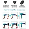 Ds VS Hair Dryers 00W Dryer Professional Salon Negative Ionic Blowdryer With Diffuser Nozzle 2 Speed 3 Heat Settings Low Noise Strong Winds MIX LF