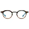 Eyeglass Frame Glasses Women Luxury Brand Design High Quality Eyeglasses Frame Striped Unisex Trend 230621