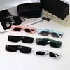 Modedesigner Sonnenbrille Mann Frau Luxus Sonnenbrille Rechteckige Schutzbrille Adumbral Farbe Vollformat Optional Top Qualität 32041