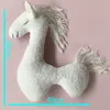 Keepsakes born Pography Props Mat Posing Pillow Cuscino Coperta Fondali Po Studio Pography Mat Cute Horse Plush Doll 230620