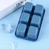 1pc/2pcs Silicone Ice Tray With Lid, 6 Grids, Mini Soft Bottom Ice Tray Refrigerator Homemade Ice Cube Mold Ice Puck Kitchen Gadgets