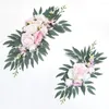 Dekorativa blommor Yomdid 2st Artificial Wedding Hanging Garland Backdrop Decoration Party Arches Silk Fake Window Display Floral