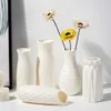 Planters Pots Nordic Plastic Flower Simple Small Fresh Flower Pot Storage Bottle for Flowers Living Room Modern Home Decoration Ornaments R230621