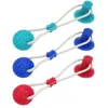 Dog Interactive Sug Cup Push TPR Ball Toys Elastic Ropes Dog Tooth Rengöring Tuggning Spela IQ Treats Toys Pet Supplies