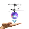 LED Flying Toys ABGZ-Fantastic Infrared Induction Drone Flying Flash Disco Colorful Shining LED Lighting Ball Helicopter Child Kid Toy Gesture-S 230621