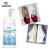 Escovas para sapatos CubicSeven White Mousse Limpador Portátil Descontaminação Branqueamento Tênis Sapatos Casuais Espuma 230621